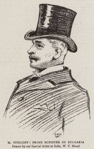 M Stoiloff, Premier ministre de Bulgarie - William T. Maud